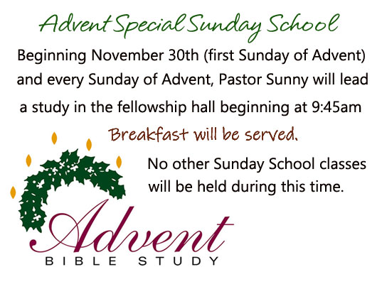 Advent Bible Study