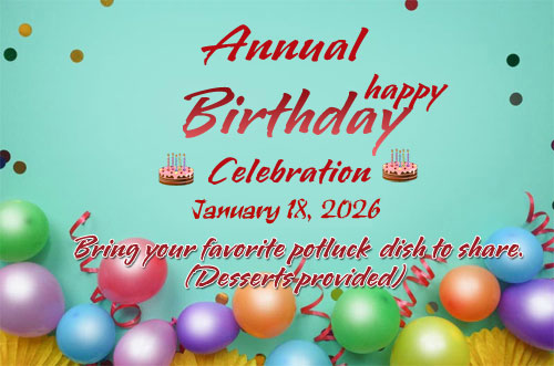 Annual Birthday Celebration